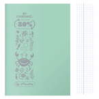 Zeszyt A5 32k kratka okładka z folii PP Eco Pastel Colors zielony HERLITZ