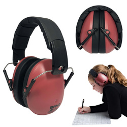 Słuchawki ochronne nauszniki wygłuszające dzieci 3lata+ Maroon BANZ