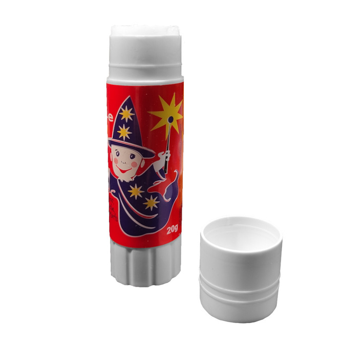 Klej MAGIC Magiczny w sztyfcie 20g szkolny biurowy mocny KAMABEN 20szt