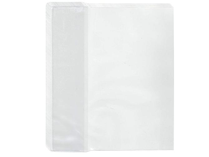 Zestaw okładka E7R+ regulowana 24,2cm x 40,8-44cm przezr krystaliczna 25szt