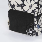 Plecak szkolny młodzieżowy czarny kwiatki 26l Bloom OXFORD