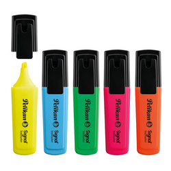 Zakreślacz fluo marker Signal 496 PELIKAN 5szt