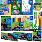 Wyprawka szkolna duży zestaw do szkoły XXL 20 elementów Minecraft ASTRA