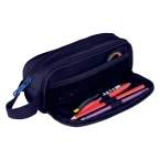 Piórnik kosmetyczka etui saszetka granatowy B-SMART OXFORD