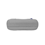 Piórnik kosmetyczka etui usztywniany szary B-HOOK OXFORD