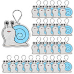 Brelok breloczek gadżet odblaskowy odblask zawieszka ślimak 25szt