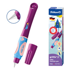 Pióro wieczne Griffix 4 dla dzieci leworęcznych fiolet Sweet Berry PELIKAN