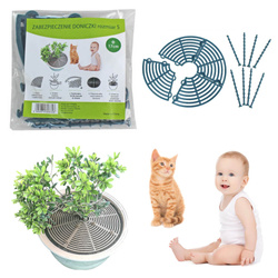 Osłona zabezpieczenie doniczki regulowana 8,5-17cm