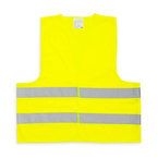 Kamizelka odblaskowa dorosłych nadruk logo napis