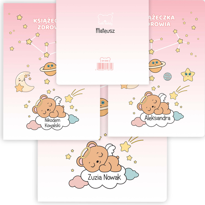 Książeczka Zdrowia Dziecka Książeczka Szczepień A5+okładka