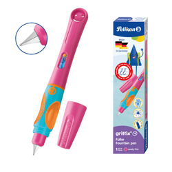 Pióro wieczne Griffix 4 dla dzieci praworęcznych różowe Lovely Pink PELIKAN