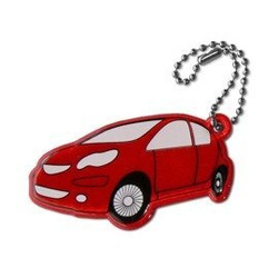 Breloczek brelok gadżet odblaskowy odblask zawieszka auto