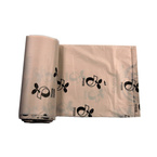 Worki biodegradowalne kompostowalne ATEST 120L 300 sztuk 30 rolek SIPEKO