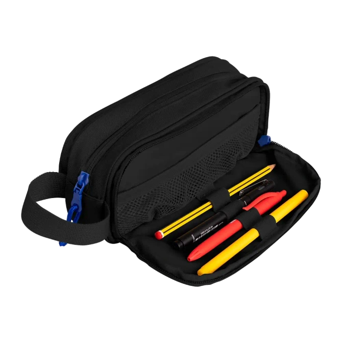 Piórnik kosmetyczka etui saszetka czarny B-SMART OXFORD