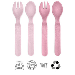 Sztućce dzieci eco zaokrąglone BPA free 2kpl REER