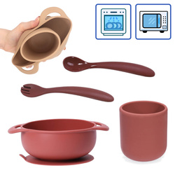 Miska z przyssawką kubek sztućce silikonowy KEAN