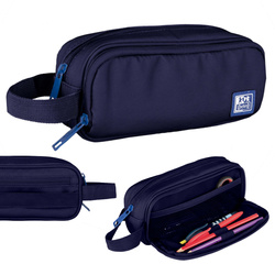 Piórnik kosmetyczka etui saszetka granatowy B-SMART OXFORD