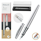 Pióro wieczne Jazz Noble Elegance M P36 pudełko prezent Silver PELIKAN