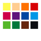 Kredki ołówkowe trójkątne jumbo 12 kolorów Noris colour STAEDTLER