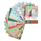 Blok kreatywny święta świąteczny 16 arkuszy A4 32 wzory HAPPY COLOR