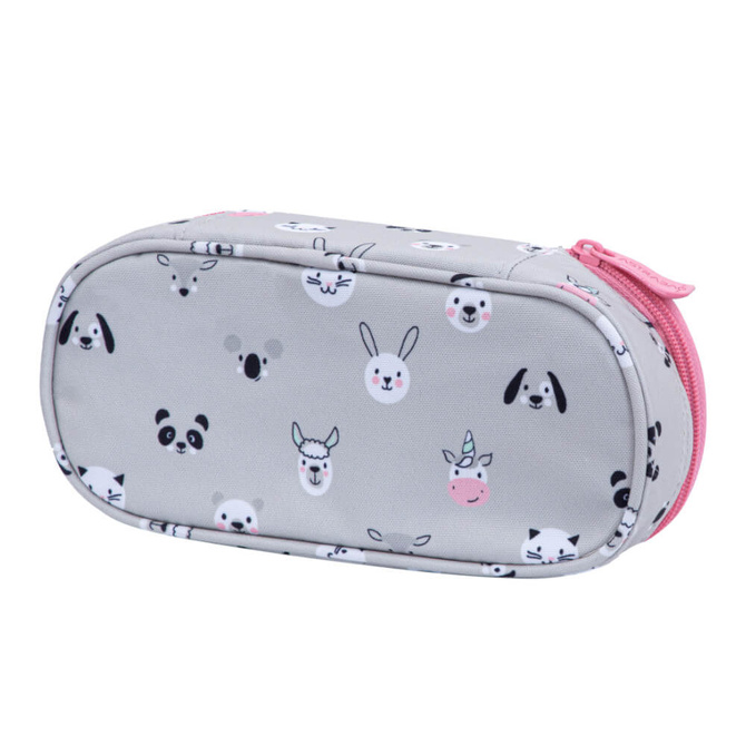 Piórnik kosmetyczka etui usztywniany z klapką KittyTheCute Kotek ASTRA