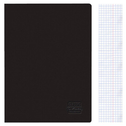 Zeszyt A4 60k kratka Rainbow CC czarny HERLITZ