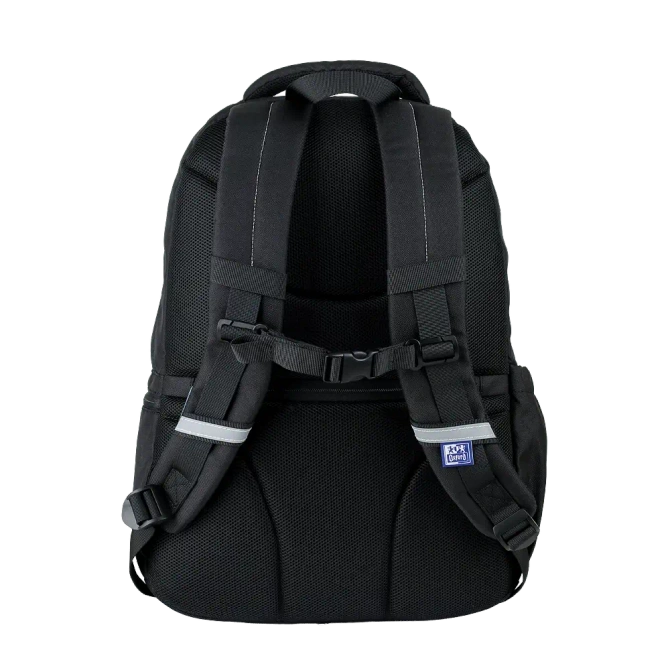 Plecak szkolny młodzieżowy czarny kwiaty 25l OXFORD