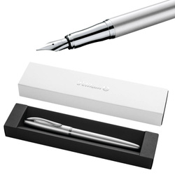 Pióro wieczne Jazz Noble Elegance M P36 pudełko Silver PELIKAN