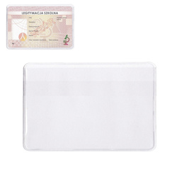 Kieszeń etui okładka na plastikową e-legitymację szkolną dowód osobist ID-1