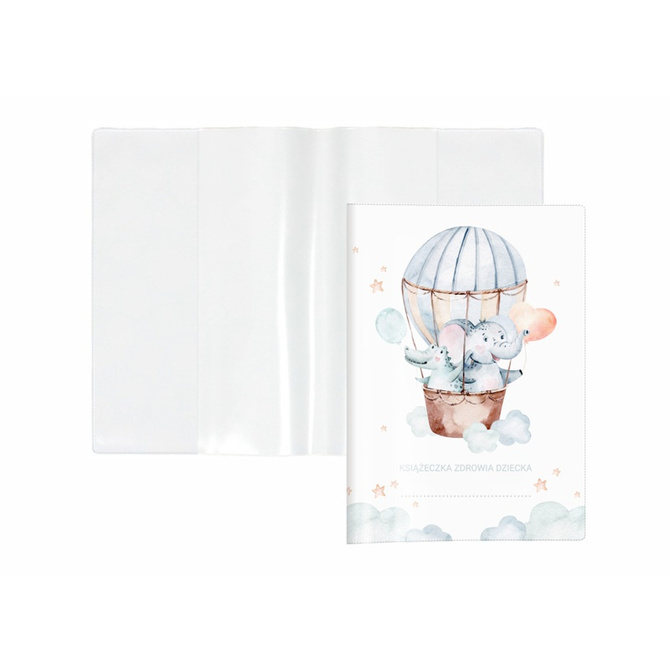 Książeczka Zdrowia Dziecka Książeczka Szczepień A5+okładka balon