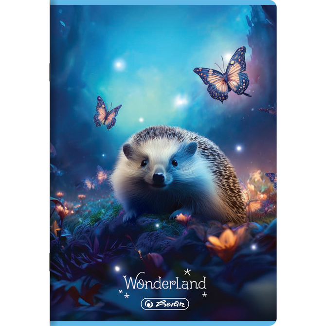 Zeszyt A5 32 kartki w kratkę z marginesem 70g/m2 Wonderland HERLITZ
