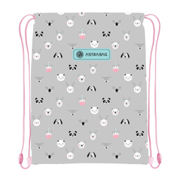 Worek plecak na buty kapcie Kitty The Cute 33x44cm ASTRABAG