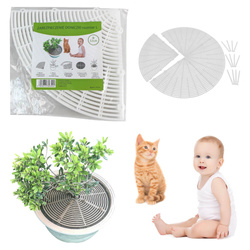 Osłona zabezpieczenie doniczki regulowana 12-52cm