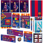 Wyprawka szkolna zestaw do szkoły XL 17 elementów FC Barcelona ASTRA