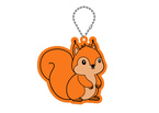 Brelok breloczek gadżet odblaskowy odblask zawieszka wiewiórka