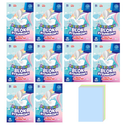 Blok rysunkowy A4 pastel 10k 80g/m2 ASTRA 10szt