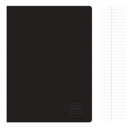 Zeszyt A5 60k kratka Rainbow czarny HERLITZ