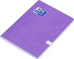 Zeszyt A4 32 kartki w kratkę z marginesem 99,4µm soft touch fiolet OXFORD