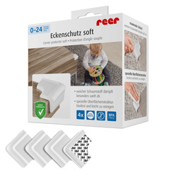 Zabezpieczenie piankowe osłona narożników rogów mebli klej 3M 4szt REER