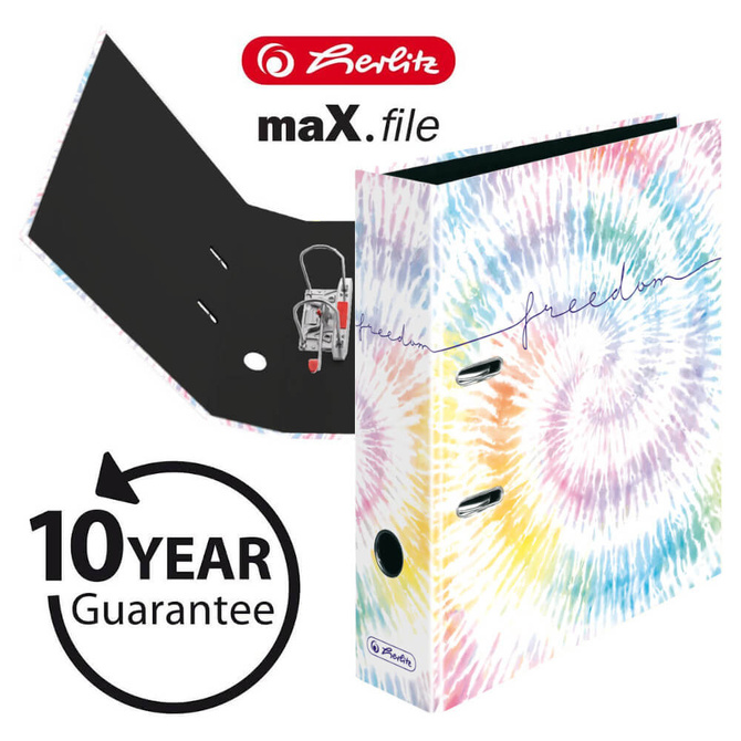 Segregator A4 8cm maX.file Freedom HERLITZ 10szt