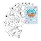 Kolorowanka A5 16 stron z zadaniami kapibara Kapi Fun HAPPY COLOR