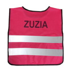 Kamizelka odblaskowa z własnym nadrukiem dla dzieci logo napis 100 sztuk