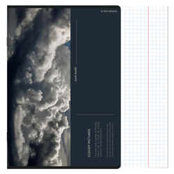 Zeszyt A5 80 kartek w kratkę z marginesem 70g Bird's Eye TOP 2000