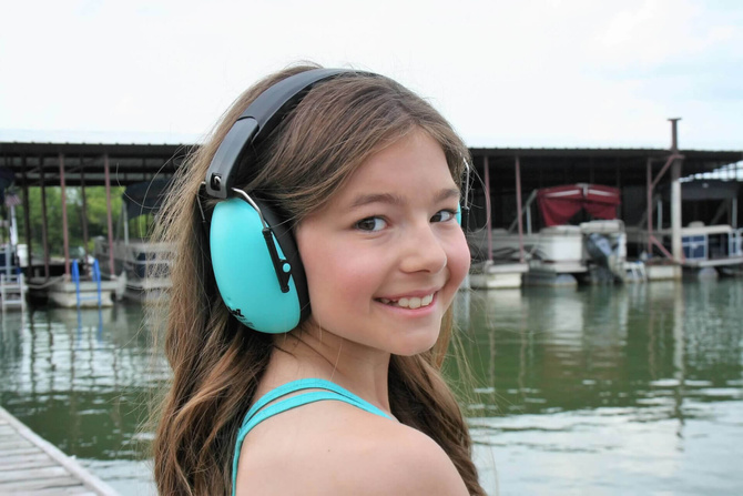 Słuchawki dla dzieci z autyzmem Aspergerem +3lat Kaleidoscope BANZ