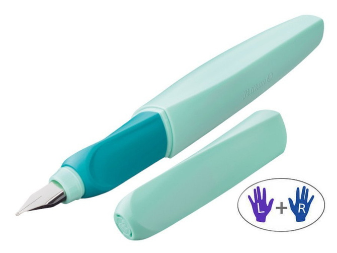 Pióro wieczne Twist dla dzieci prawo/lewo miętowe Neo Mint PELIKAN