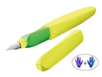 Pióro wieczne Twist dla dzieci prawo/lewo żołte zielone Neon Yellow PELIKAN