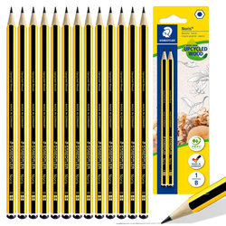 Ołówek drewniany B bez gumki Noris 12 sztuk STAEDTLER