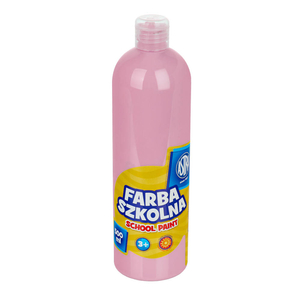 Farba plakatowa w butelce 500ml j.różowa ASTRA