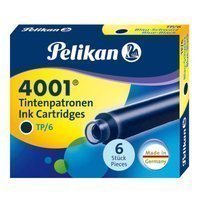 Naboje pióra wiecznego 4001 krótkie TP/6 PELIKAN