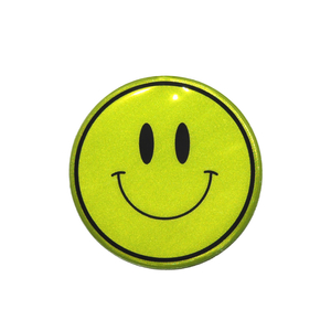Naklejka nalepka odblaskowa odblask uśmiech buźka emoji